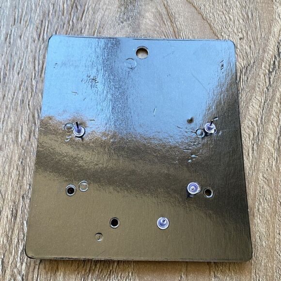 Dolls Kill Multi Piercing Whimsical Stud Earrings w Chain Drop Crystal Earrings - Picture 3 of 4